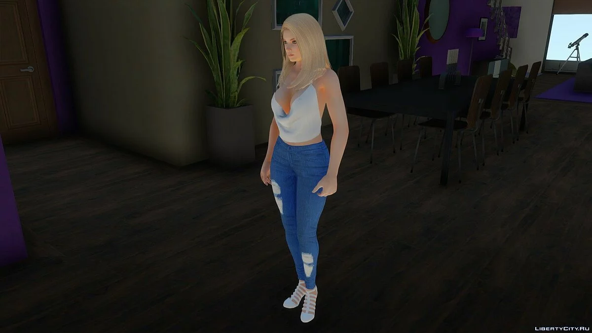 Хелена Дуглас в повседневной одежде v18 / GTA San Andreas
