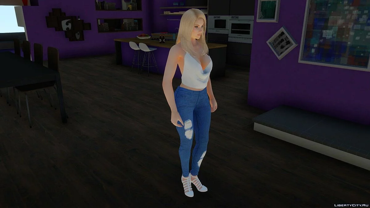 Хелена Дуглас в повседневной одежде v18 / GTA San Andreas