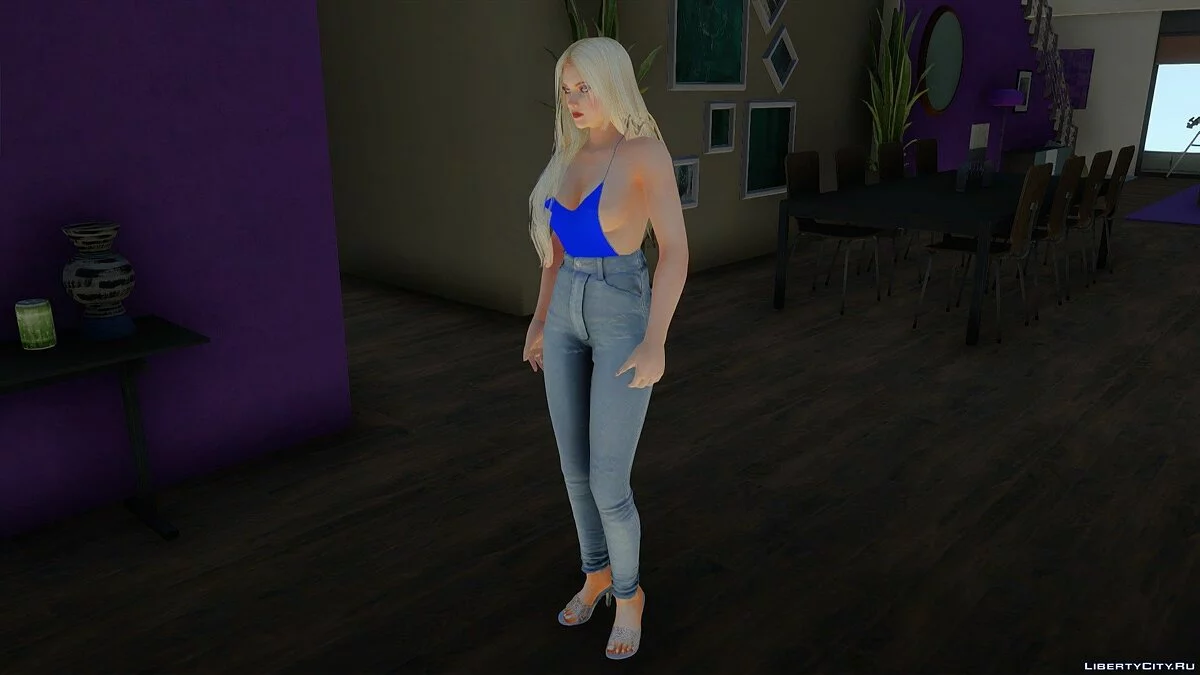 Хелена Дуглас в повседневной одежде v31 / GTA San Andreas