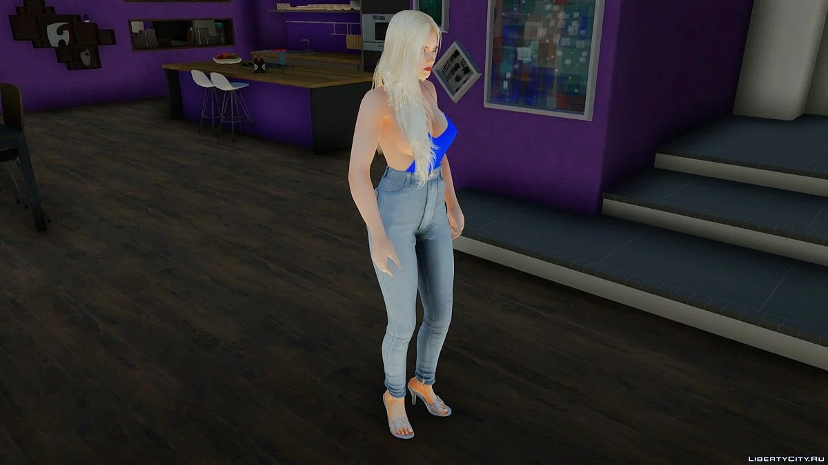 Хелена Дуглас в повседневной одежде v31 / GTA San Andreas