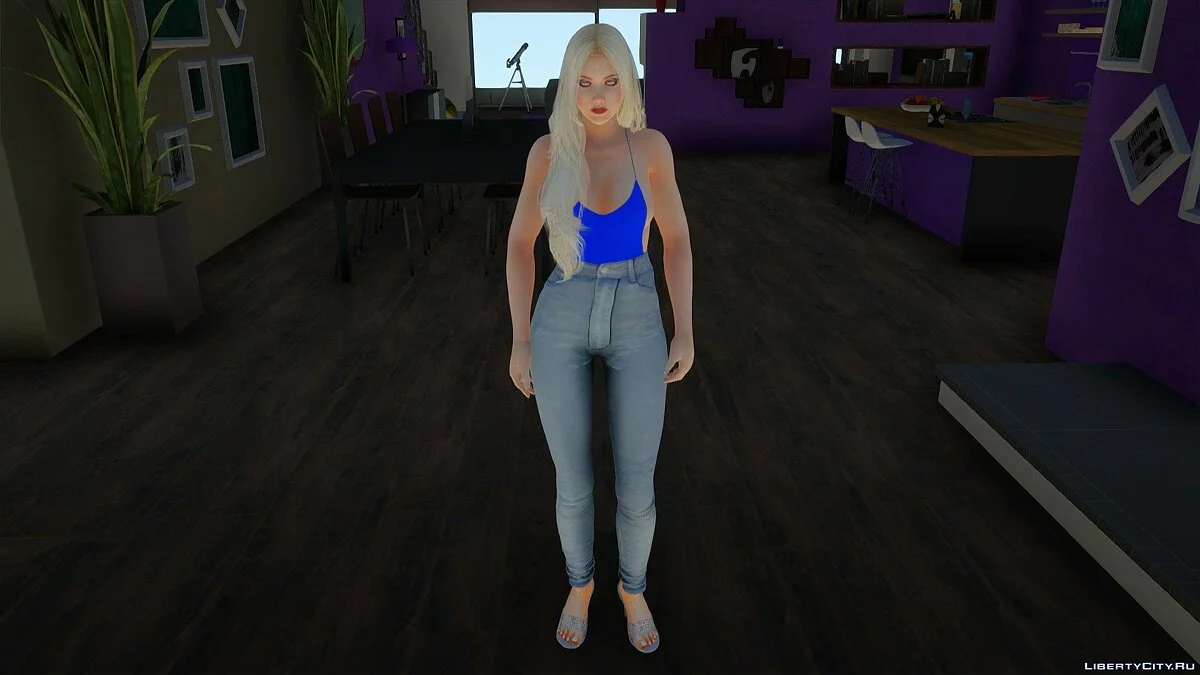 Хелена Дуглас в повседневной одежде v31 / GTA San Andreas
