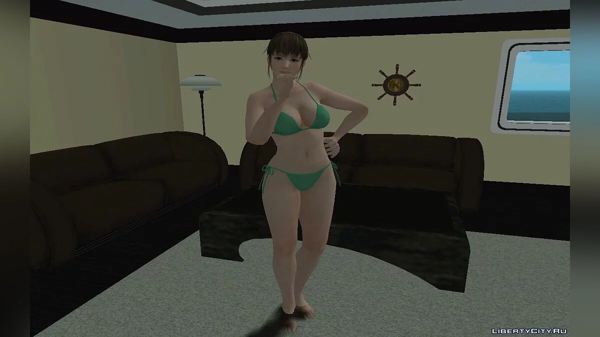 Хитоми в бикини / GTA San Andreas