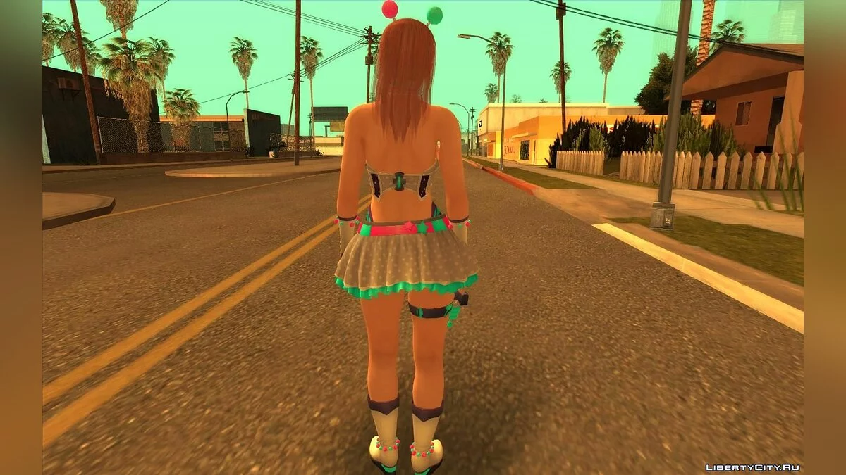 Хонока - сердце пришельца / GTA San Andreas