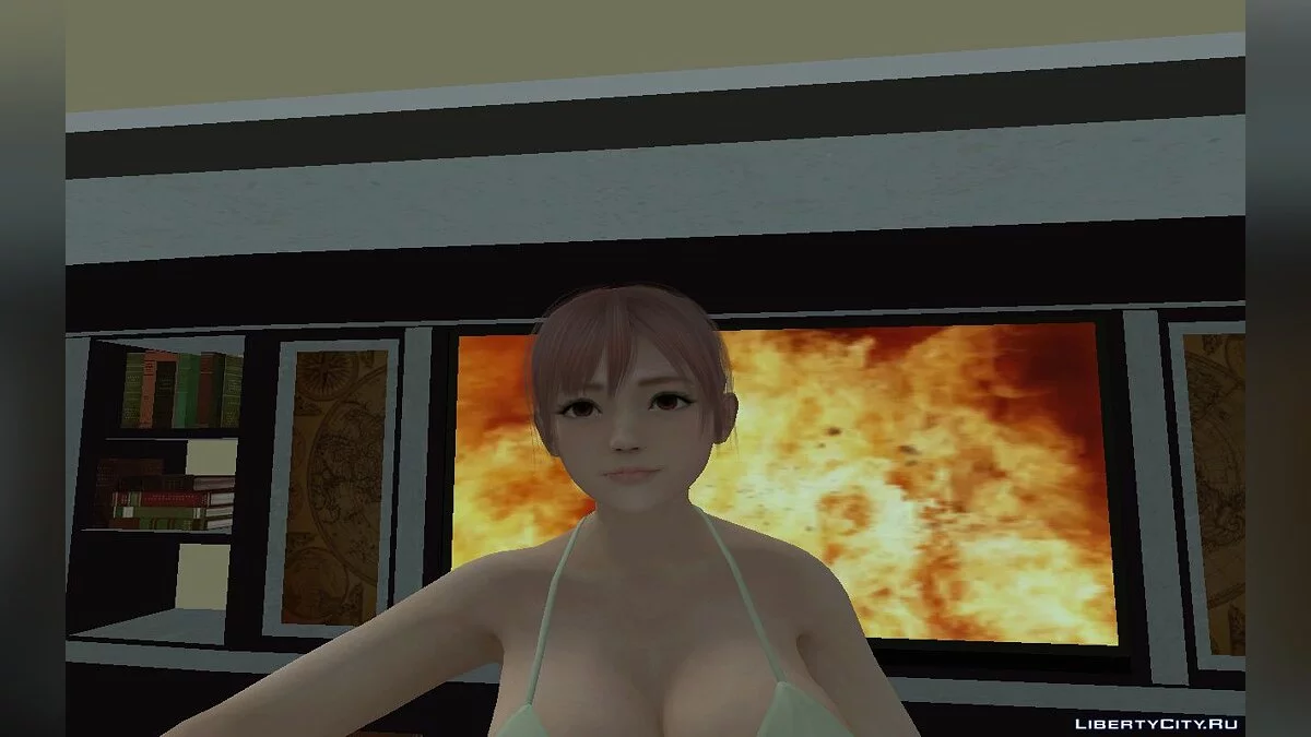 Хонока в бикини / GTA San Andreas