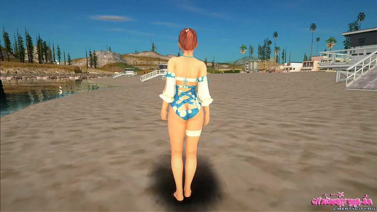 Хонока в бикини / GTA San Andreas