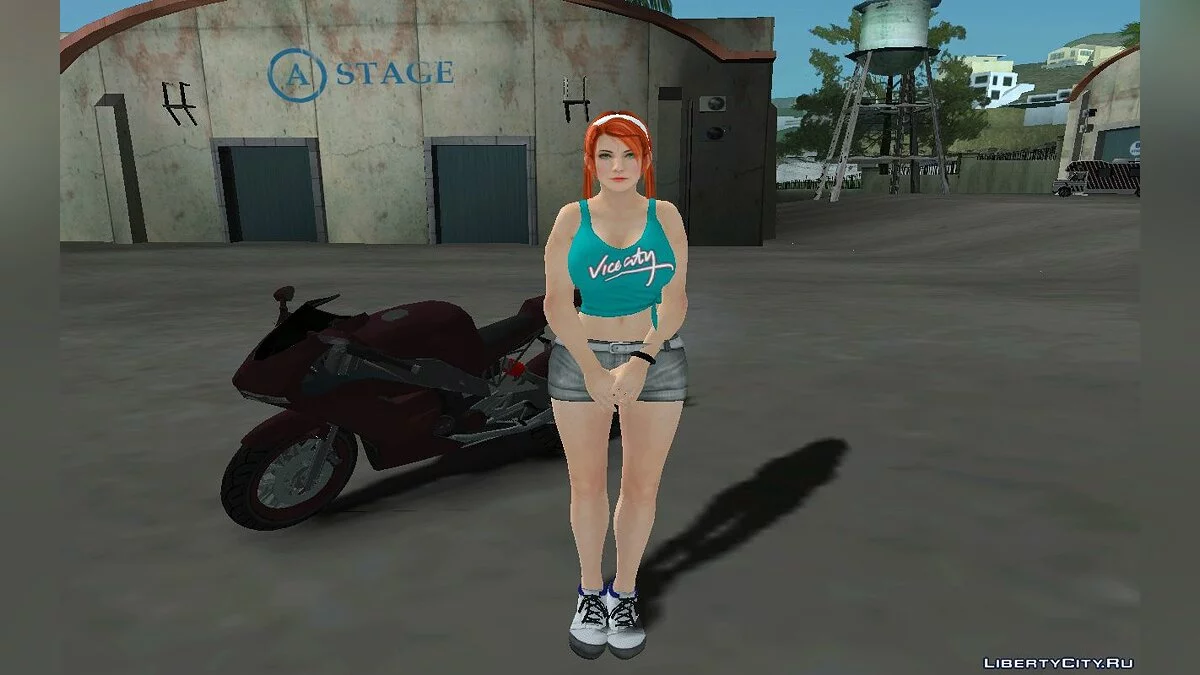 Кэнди Сакс в повседневной одежде / GTA San Andreas