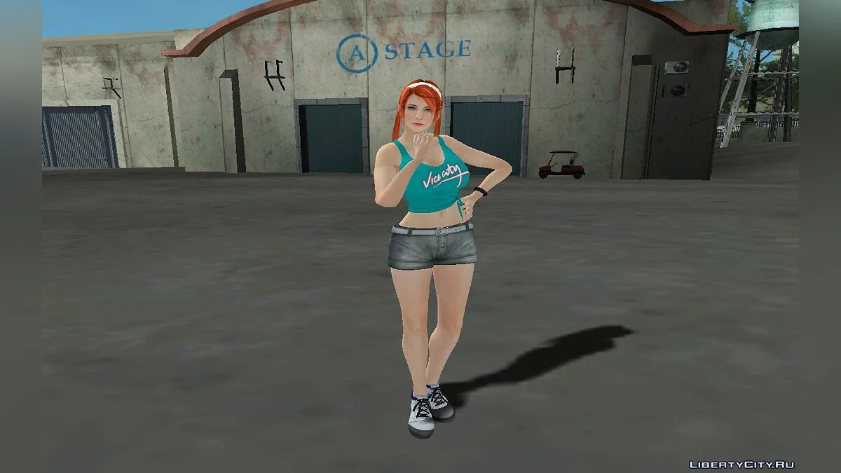 Кэнди Сакс в повседневной одежде / GTA San Andreas