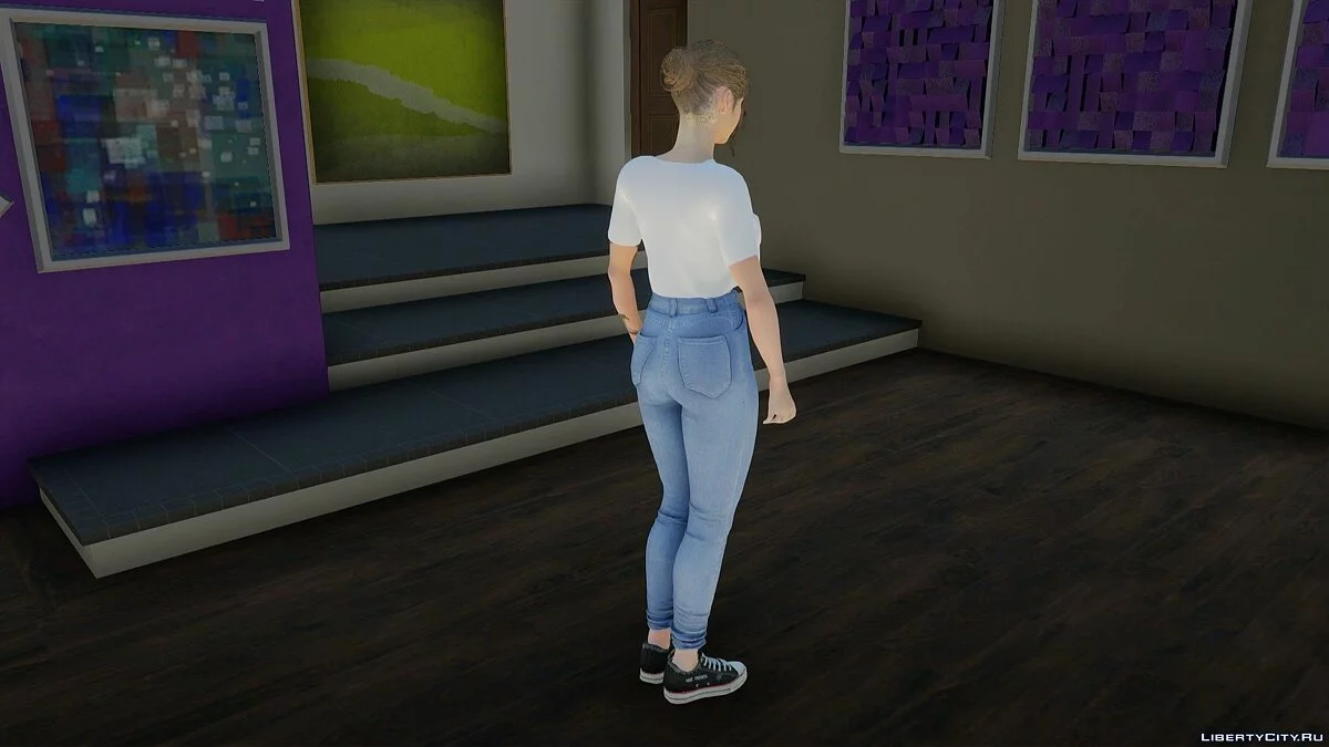 Клэр Редфилд в повседневной одежде / GTA San Andreas