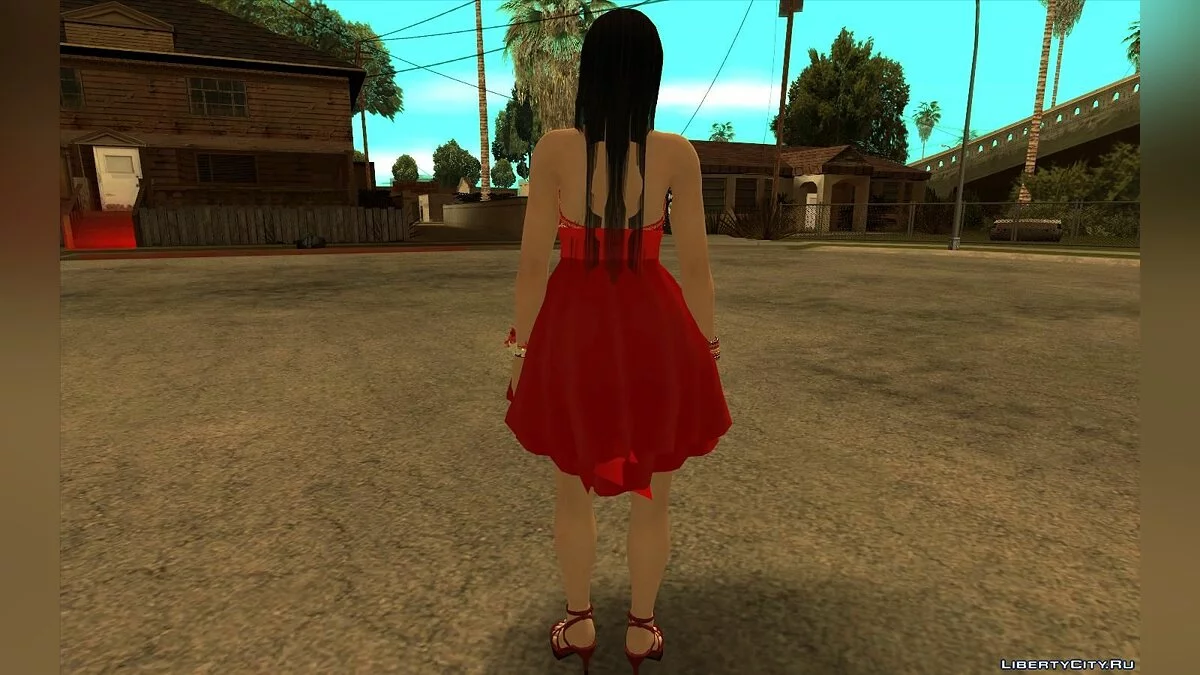 Кокоро - подружка невесты / GTA San Andreas