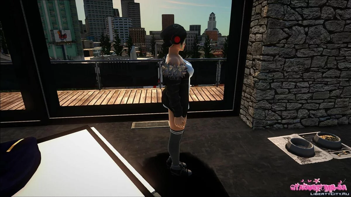 Кокоро в повседневной одежде / GTA San Andreas