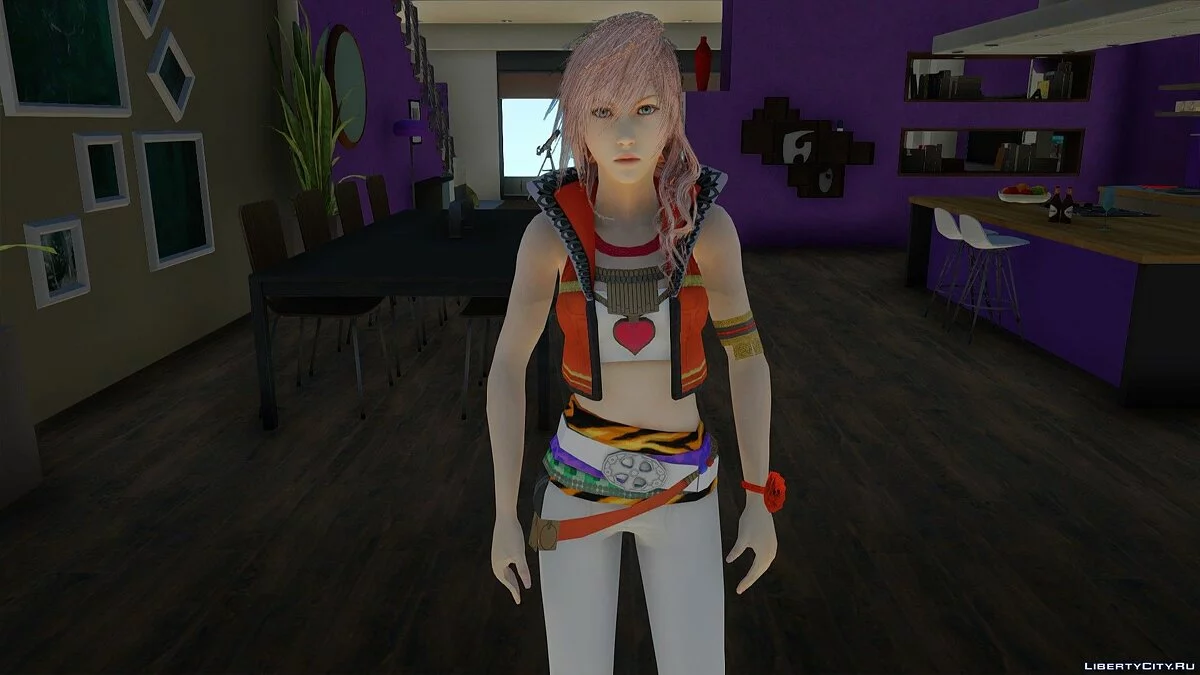 Лайтнинг из Final Fantasy / GTA San Andreas