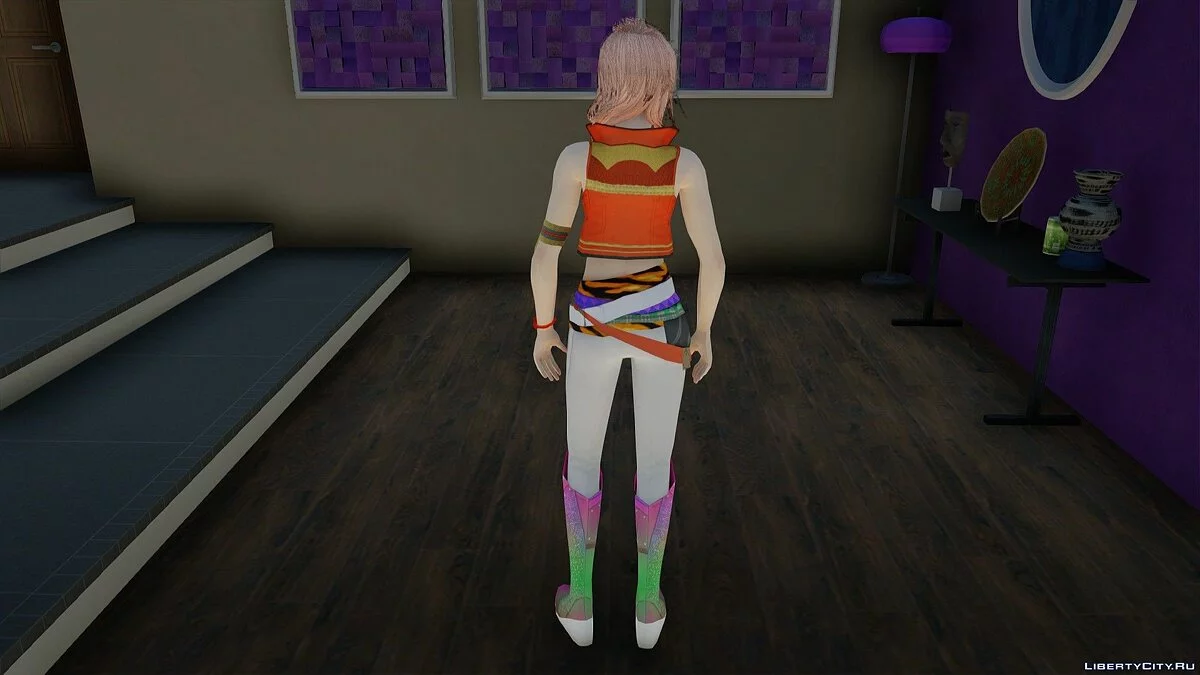Лайтнинг из Final Fantasy / GTA San Andreas