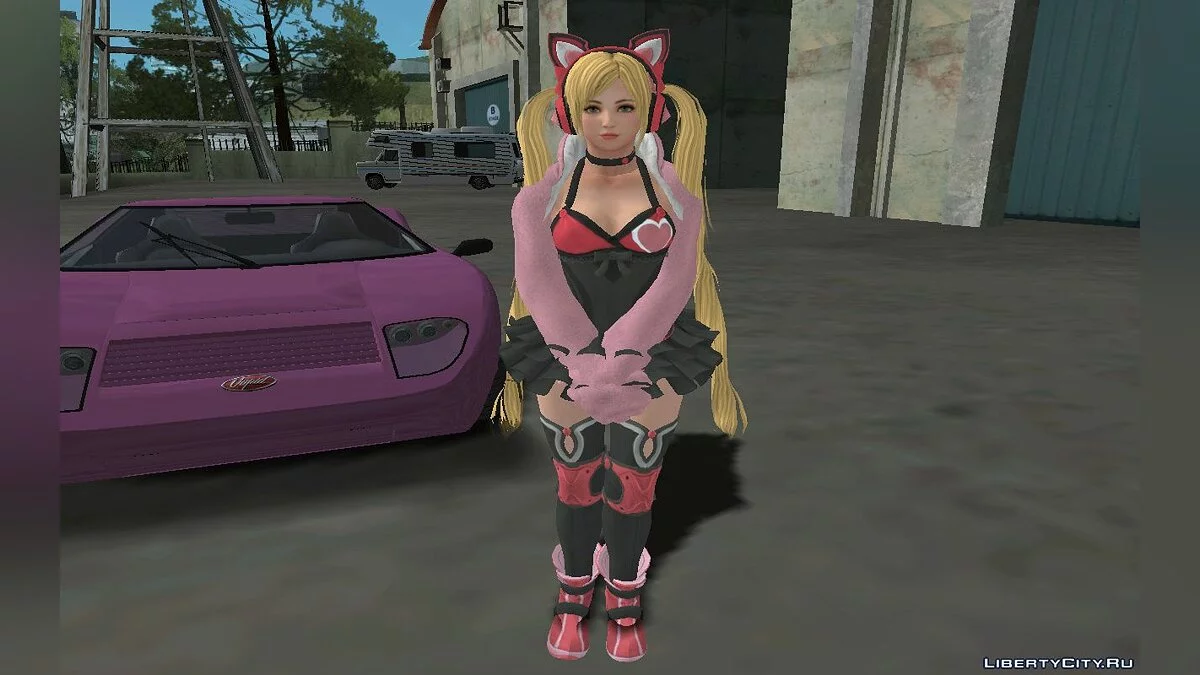 Лаки Хлоя из Tekken 7 / GTA San Andreas