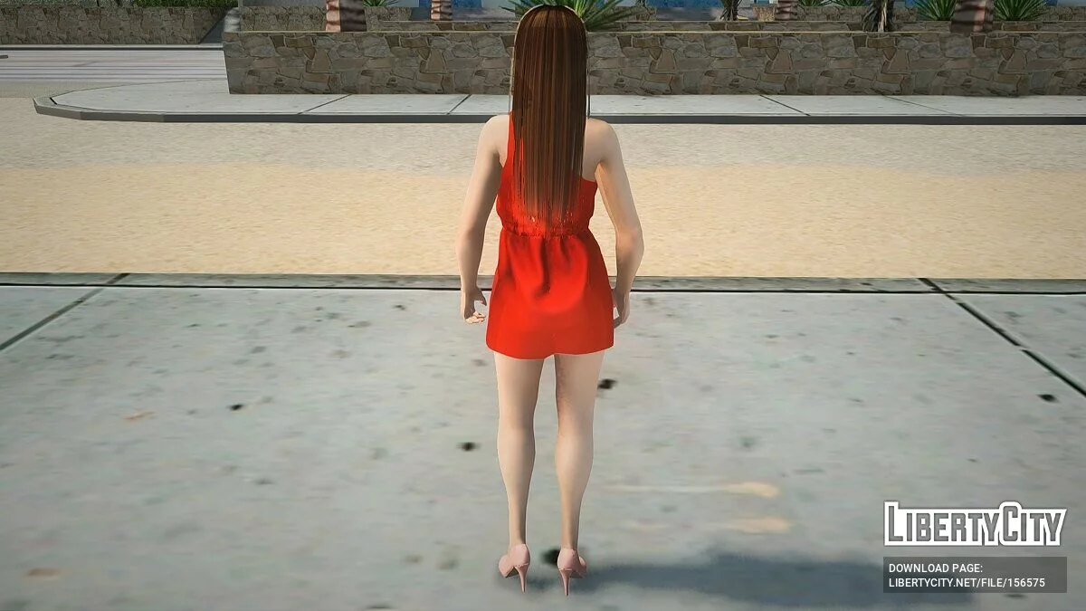 Лей-Фанг в повседневной одежде v3 / GTA San Andreas