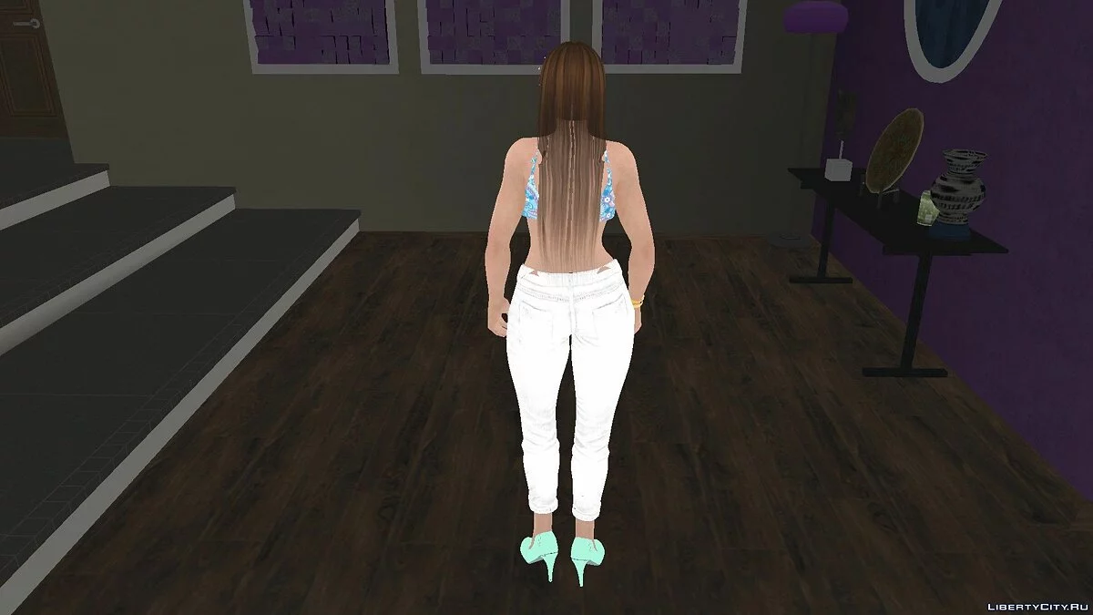 Мэй Ширануи в повседневной одежде v7 / GTA San Andreas