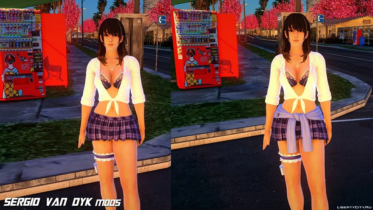 Нанами - Twilight Time из Dead or Alive Xtreme Venus Vacation / GTA San Andreas