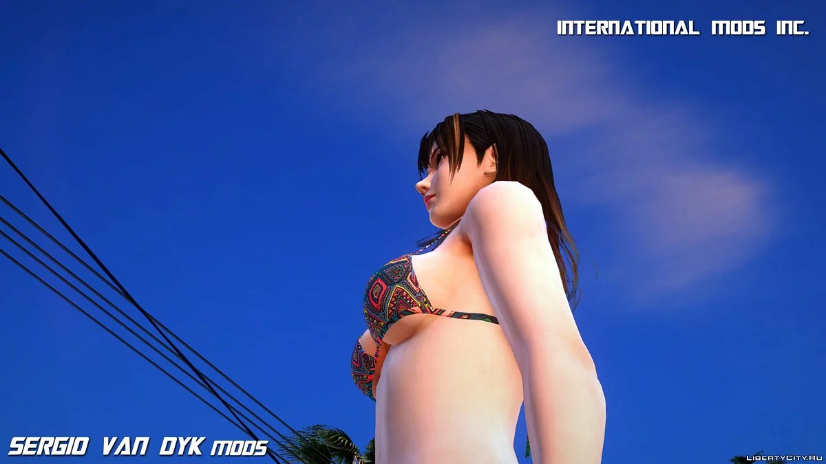 Нанами в бикини из Dead or Alive Xtreme: Venus Vacation / GTA San Andreas