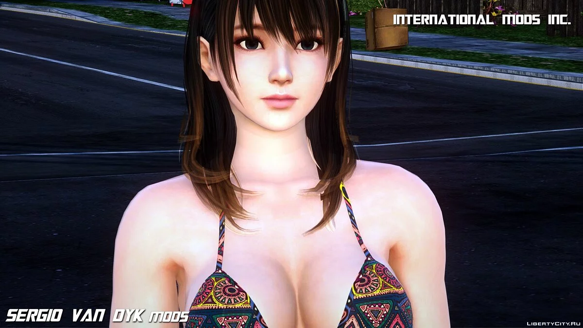 Нанами в бикини из Dead or Alive Xtreme: Venus Vacation / GTA San Andreas