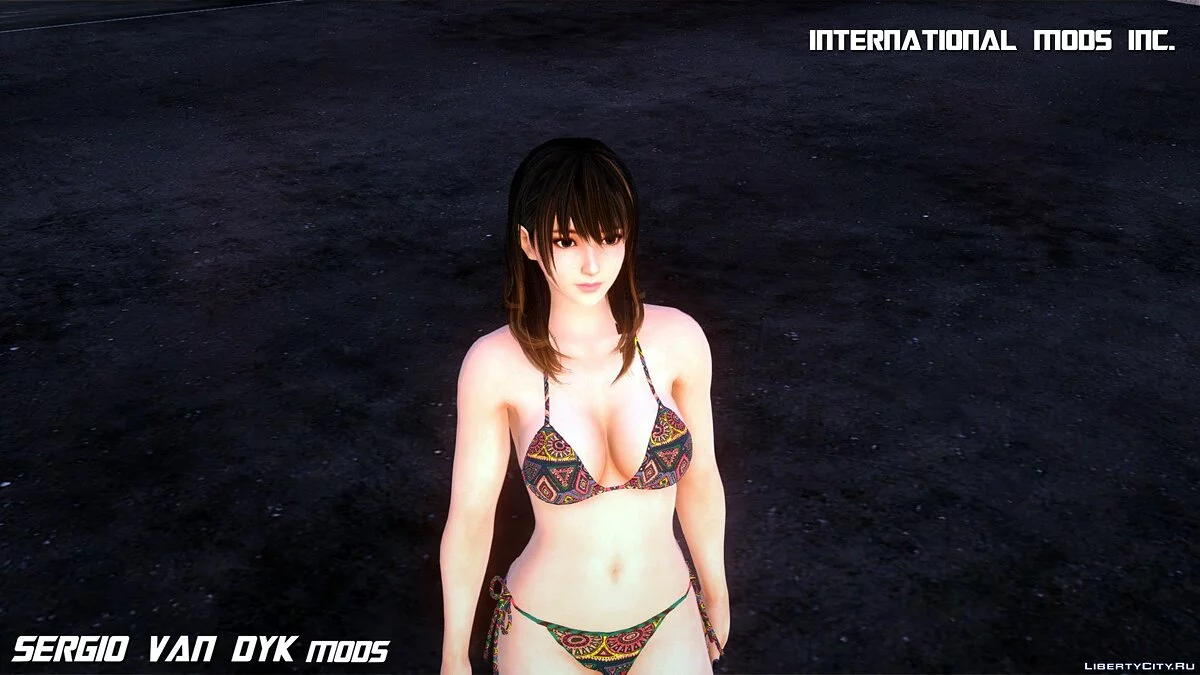 Нанами в бикини из Dead or Alive Xtreme: Venus Vacation / GTA San Andreas