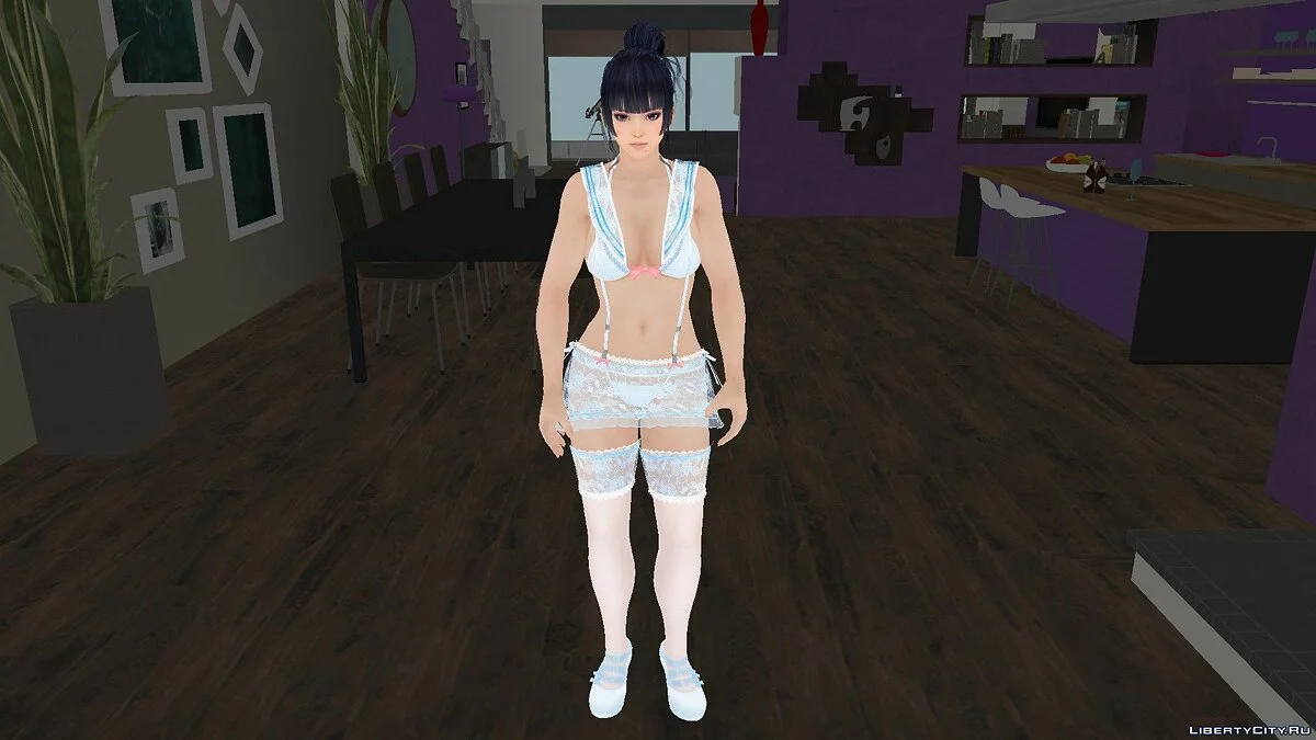 Ниотенгу в бикини из Dead or Alive Xtreme Venus Vacation / GTA San Andreas