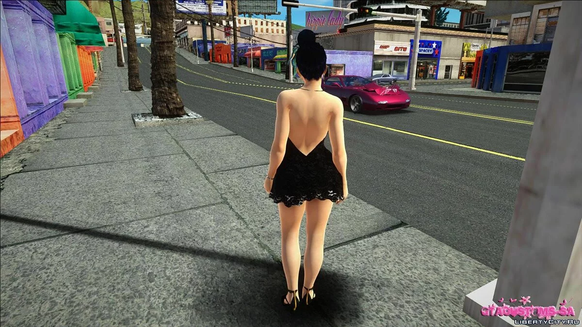 Ниотенгу в повседневной одежде v1 / GTA San Andreas