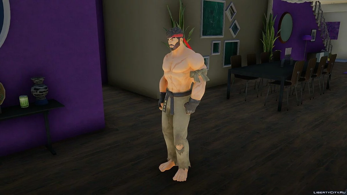 Рю из Street Fighter / GTA San Andreas