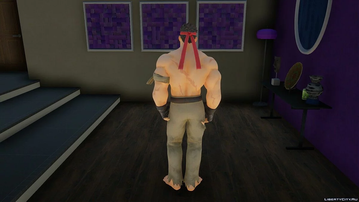 Рю из Street Fighter / GTA San Andreas