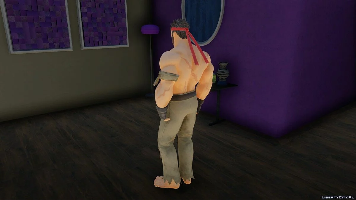 Рю из Street Fighter / GTA San Andreas
