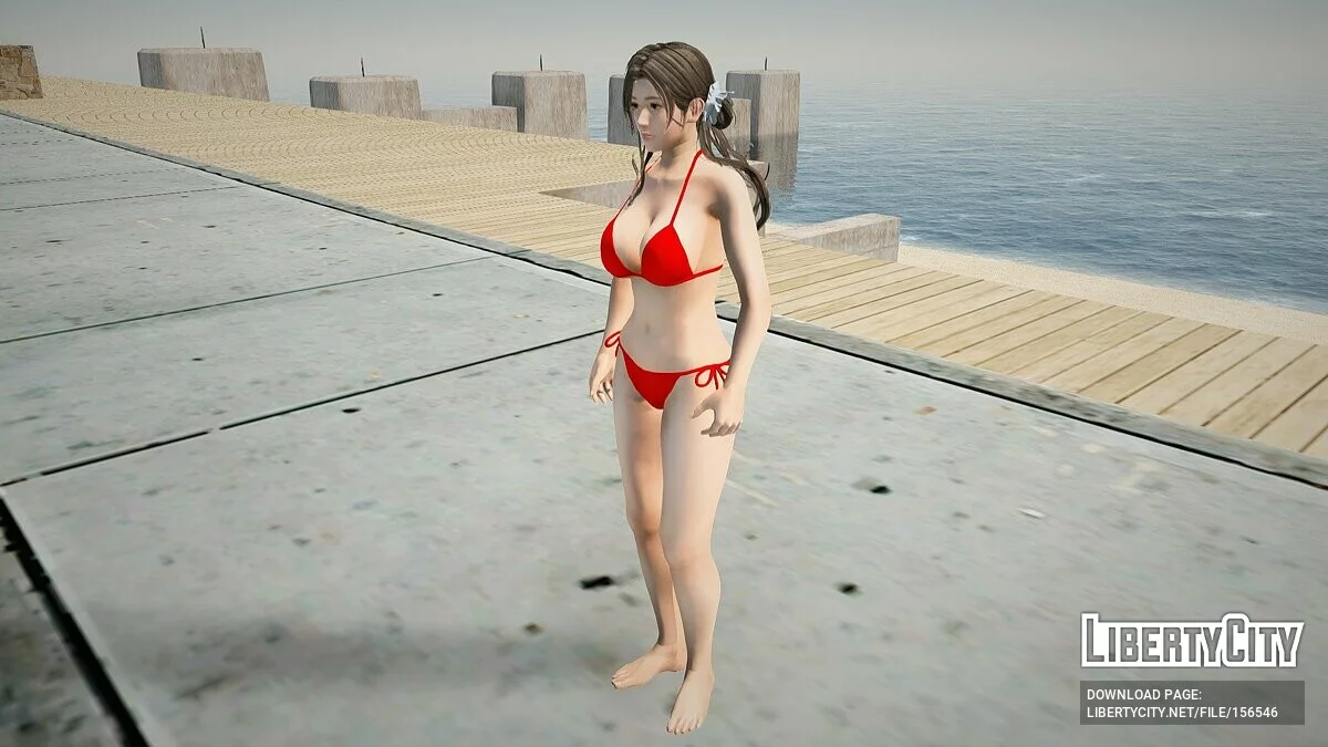 Саюри в бикини / GTA San Andreas
