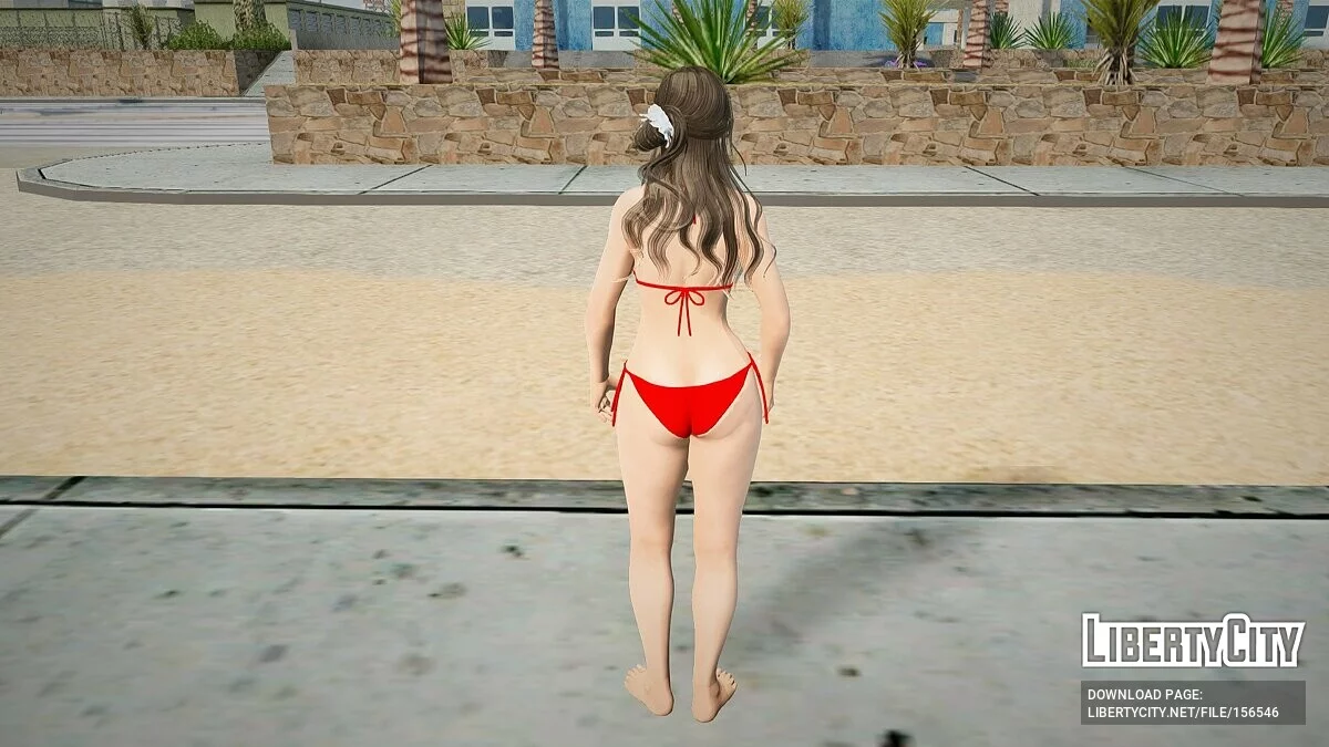 Саюри в бикини / GTA San Andreas