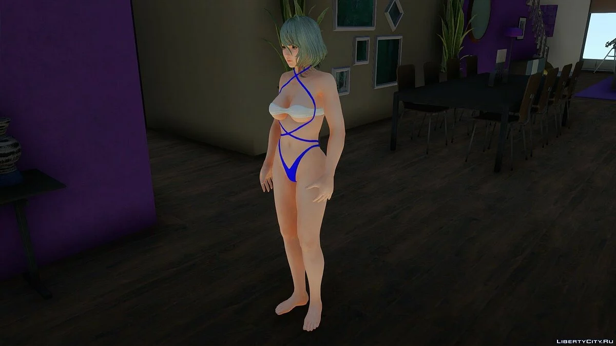 Тамаки в бикини из Dead or Alive Xtreme 3 / GTA San Andreas