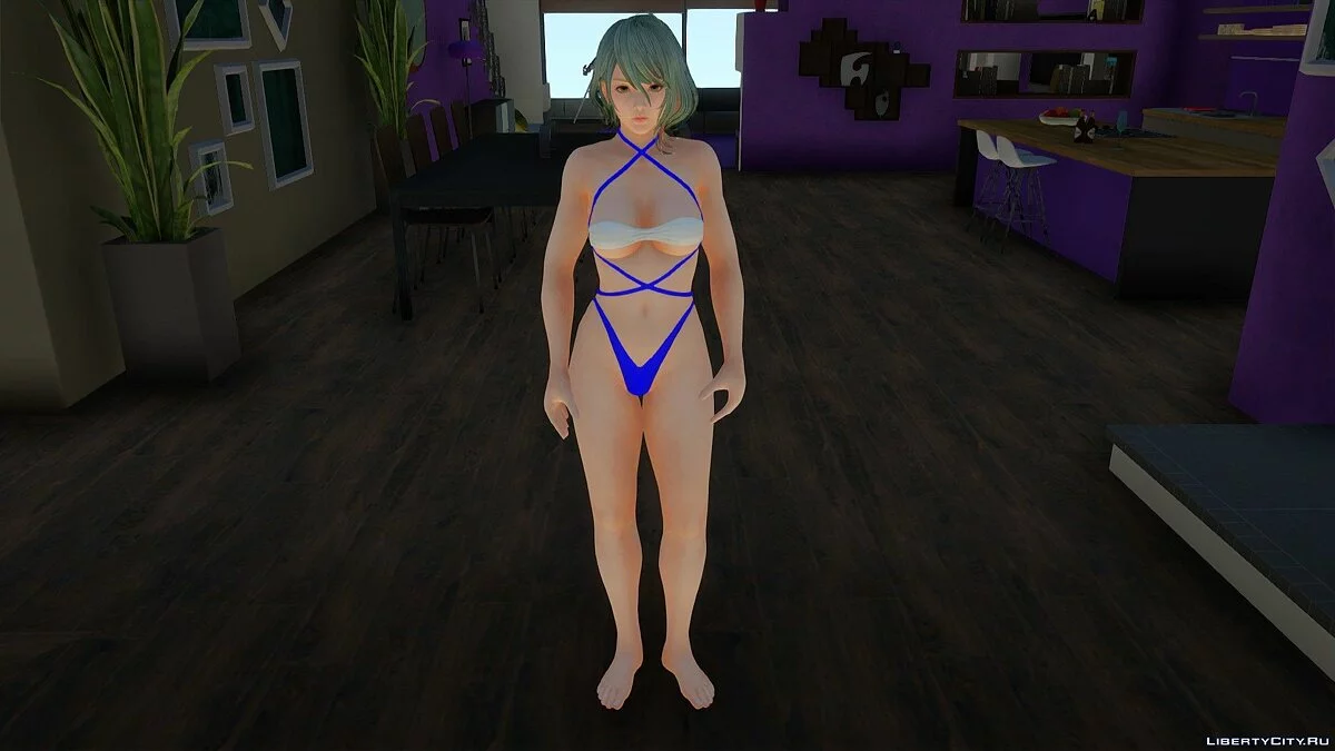 Тамаки в бикини из Dead or Alive Xtreme 3 / GTA San Andreas