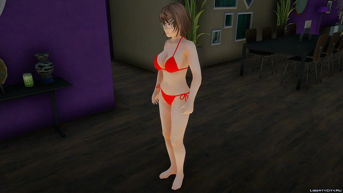 Цукуши в бикини из Dead or Alive Xtreme Venus Vacation / GTA San Andreas