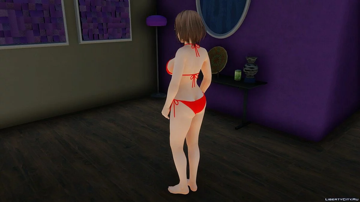 Цукуши в бикини из Dead or Alive Xtreme Venus Vacation / GTA San Andreas