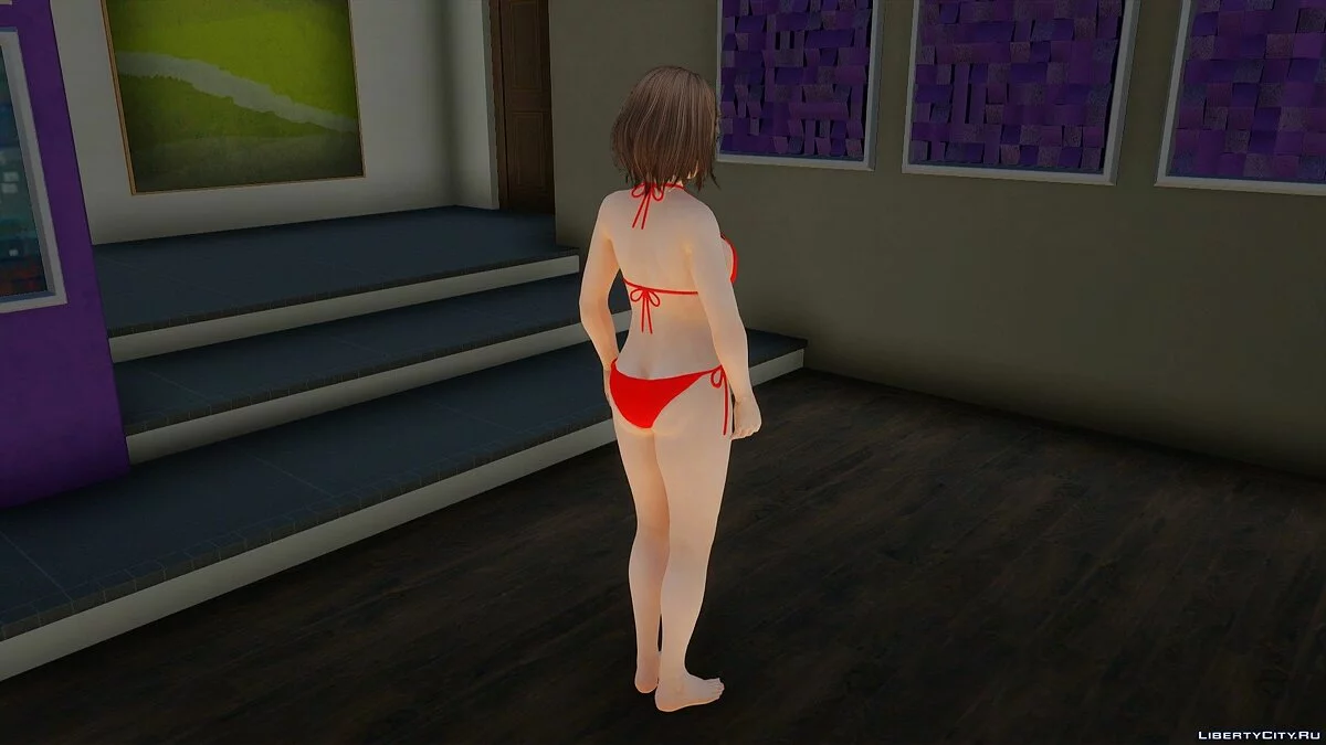 Цукуши в бикини из Dead or Alive Xtreme Venus Vacation / GTA San Andreas