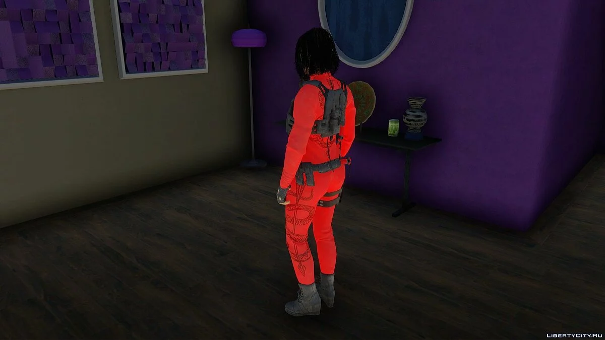Домино в костюме Cataclysm / GTA San Andreas
