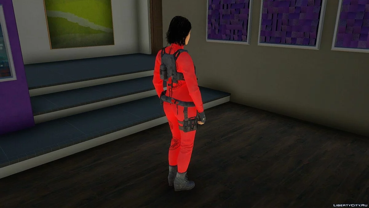 Домино в костюме Cataclysm / GTA San Andreas