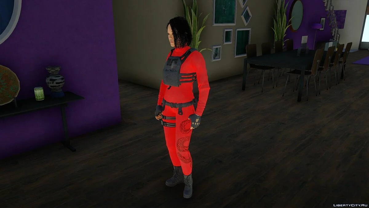 Домино в костюме Cataclysm / GTA San Andreas