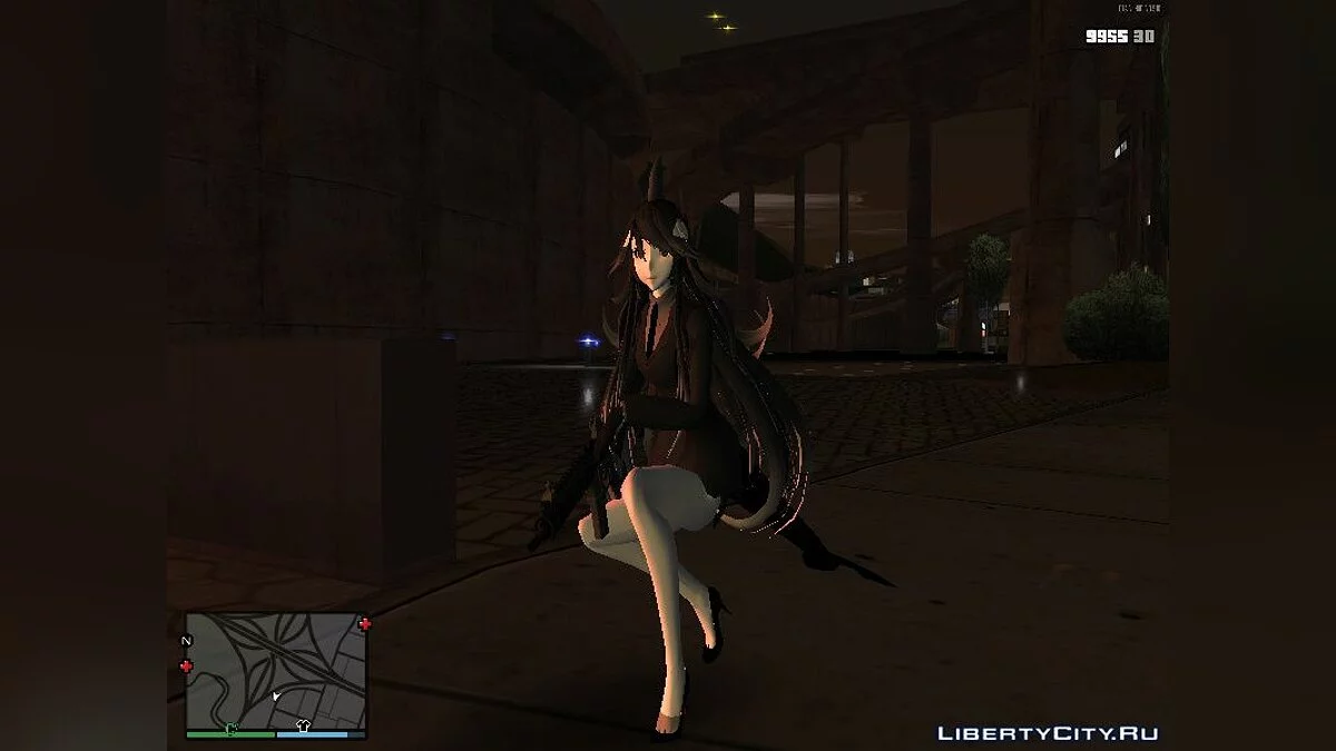 GTA San Okegom Skin IDATE FEM (MMD) / GTA San Andreas