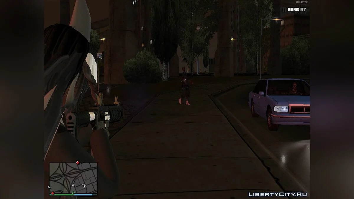 GTA San Okegom Skin IDATE FEM (MMD) / GTA San Andreas