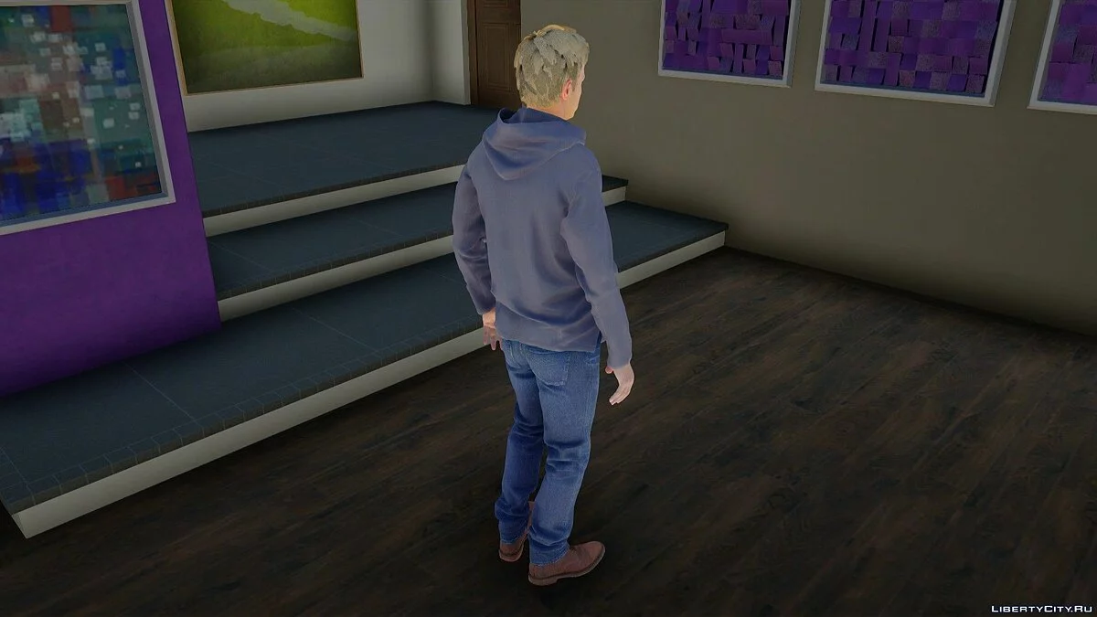 Итан Винтерс 2021 из Resident Evil 8: Village / GTA San Andreas