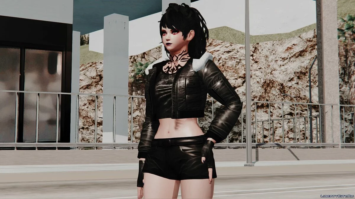 Элиза Гот из Tekken 7 / GTA San Andreas