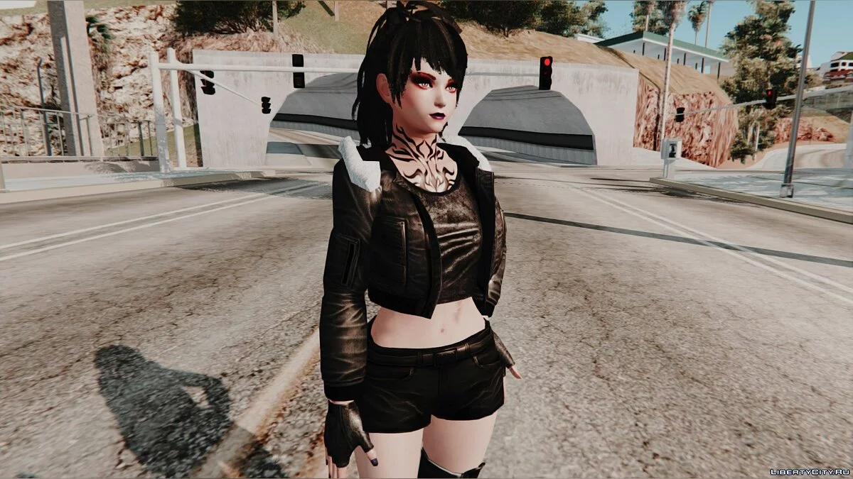 Элиза Гот из Tekken 7 / GTA San Andreas