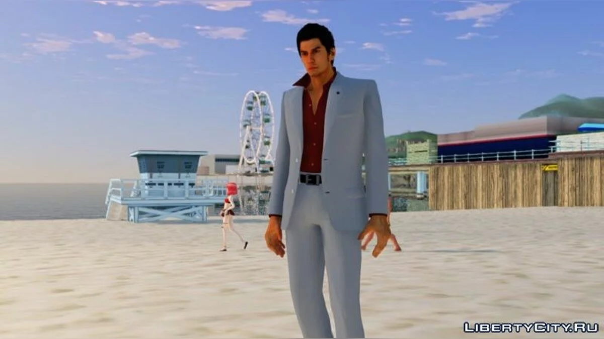 Кадзума Кирю - Yakuza Kiwami / GTA San Andreas
