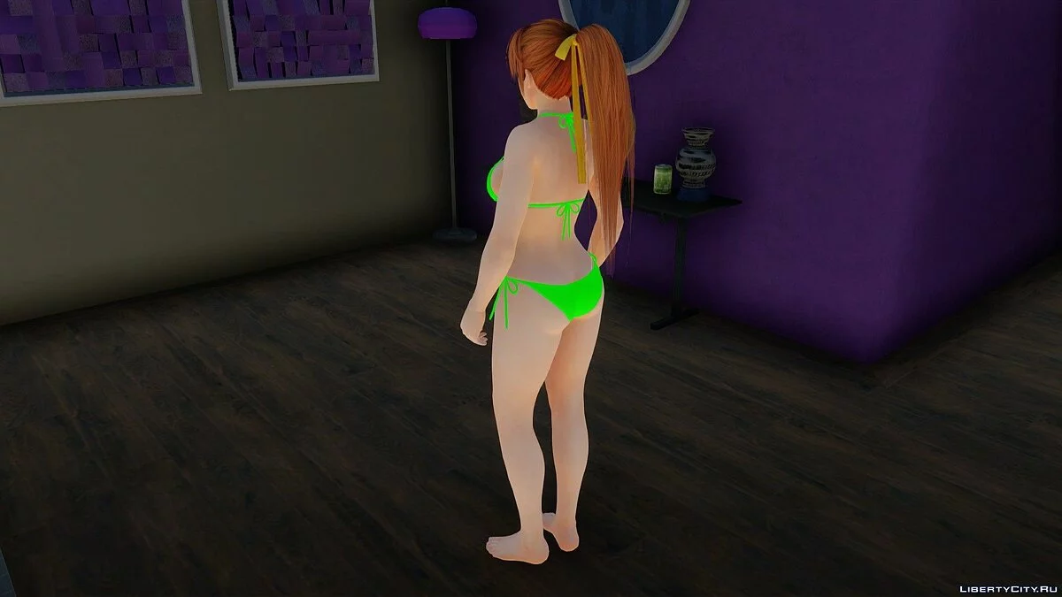 Касуми в бикини из Dead or Alive Xtreme Venus Vacation / GTA San Andreas