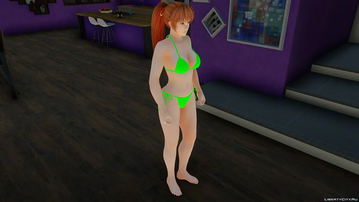 Касуми в бикини из Dead or Alive Xtreme Venus Vacation / GTA San Andreas