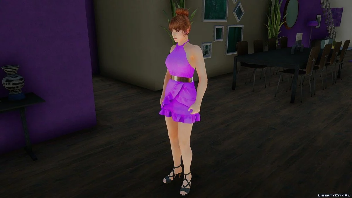 Касуми в повседневной одежде v12 / GTA San Andreas