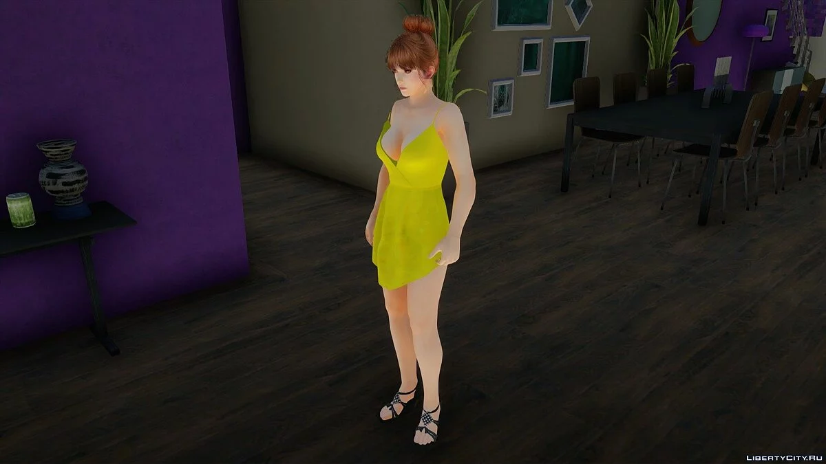 Касуми в повседневной одежде v13 / GTA San Andreas