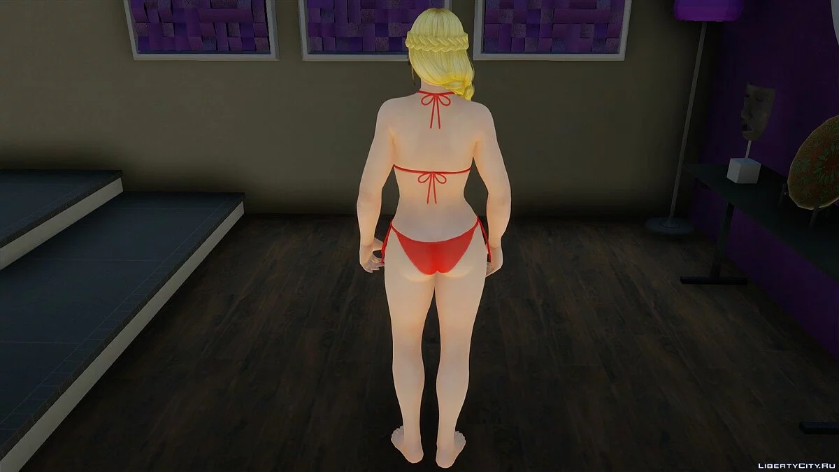 Хелена Дуглас в бикини / GTA San Andreas