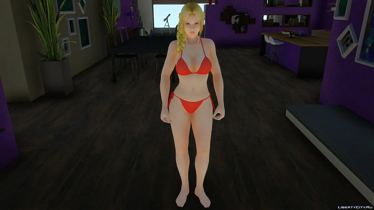 Хелена Дуглас в бикини / GTA San Andreas